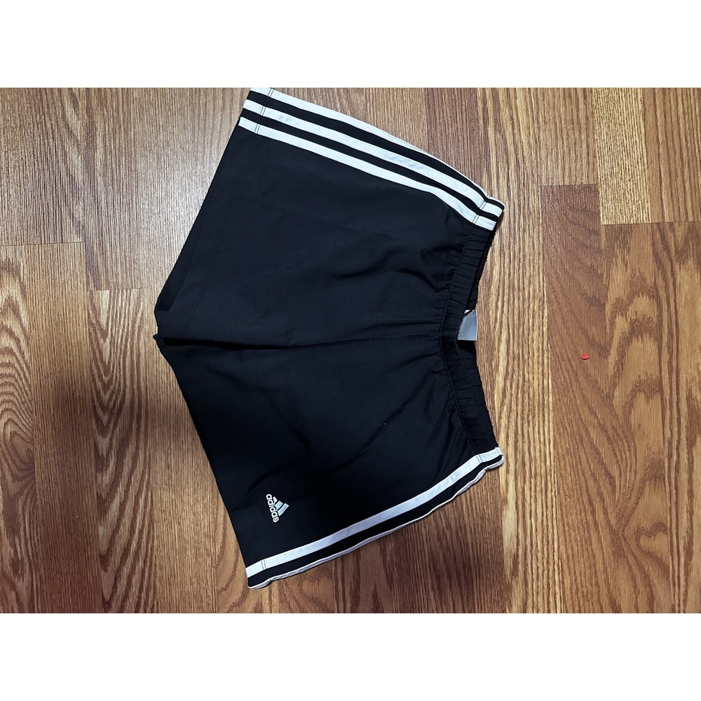 adidas Black Boys Athletic Shorts